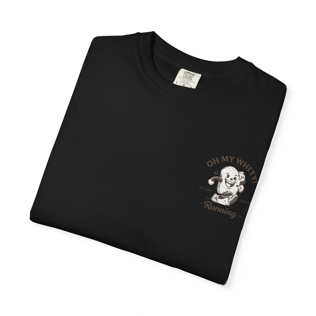 Vintage Surf Skull T-Shirt — "Oh My Whey" Retro Beach Graphic