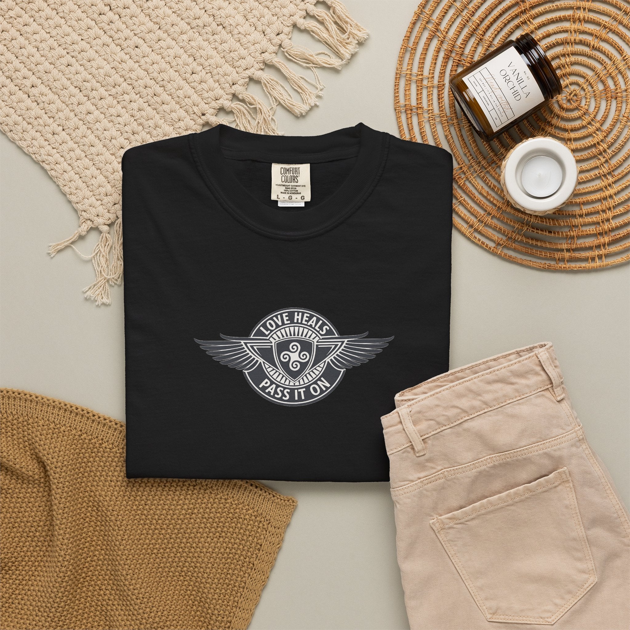 Vintage Winged Skull T-Shirt