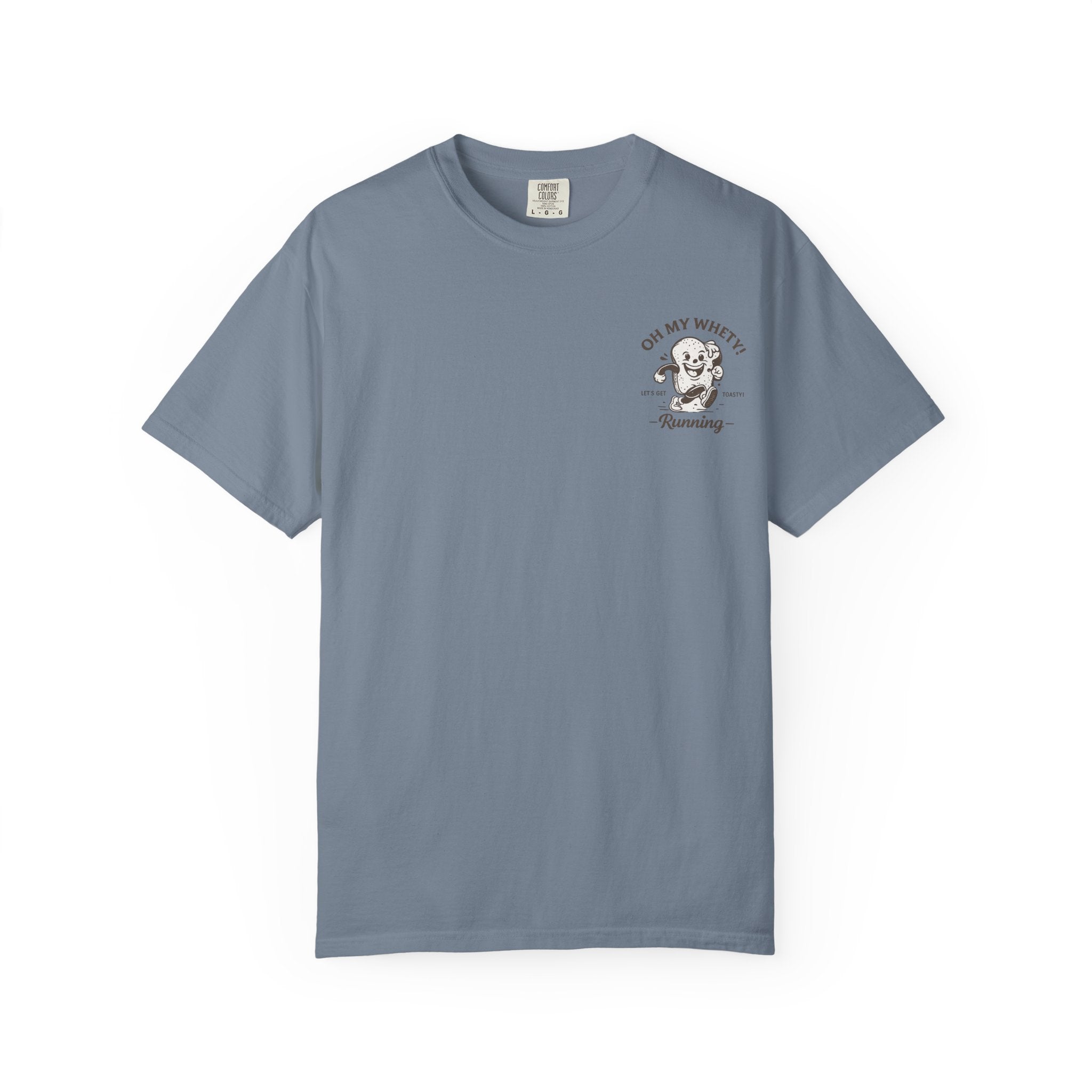 Vintage Surf Skull T-Shirt — "Oh My Whey" Retro Beach Graphic
