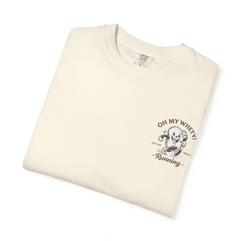 Vintage Surf Skull T-Shirt — "Oh My Whey" Retro Beach Graphic