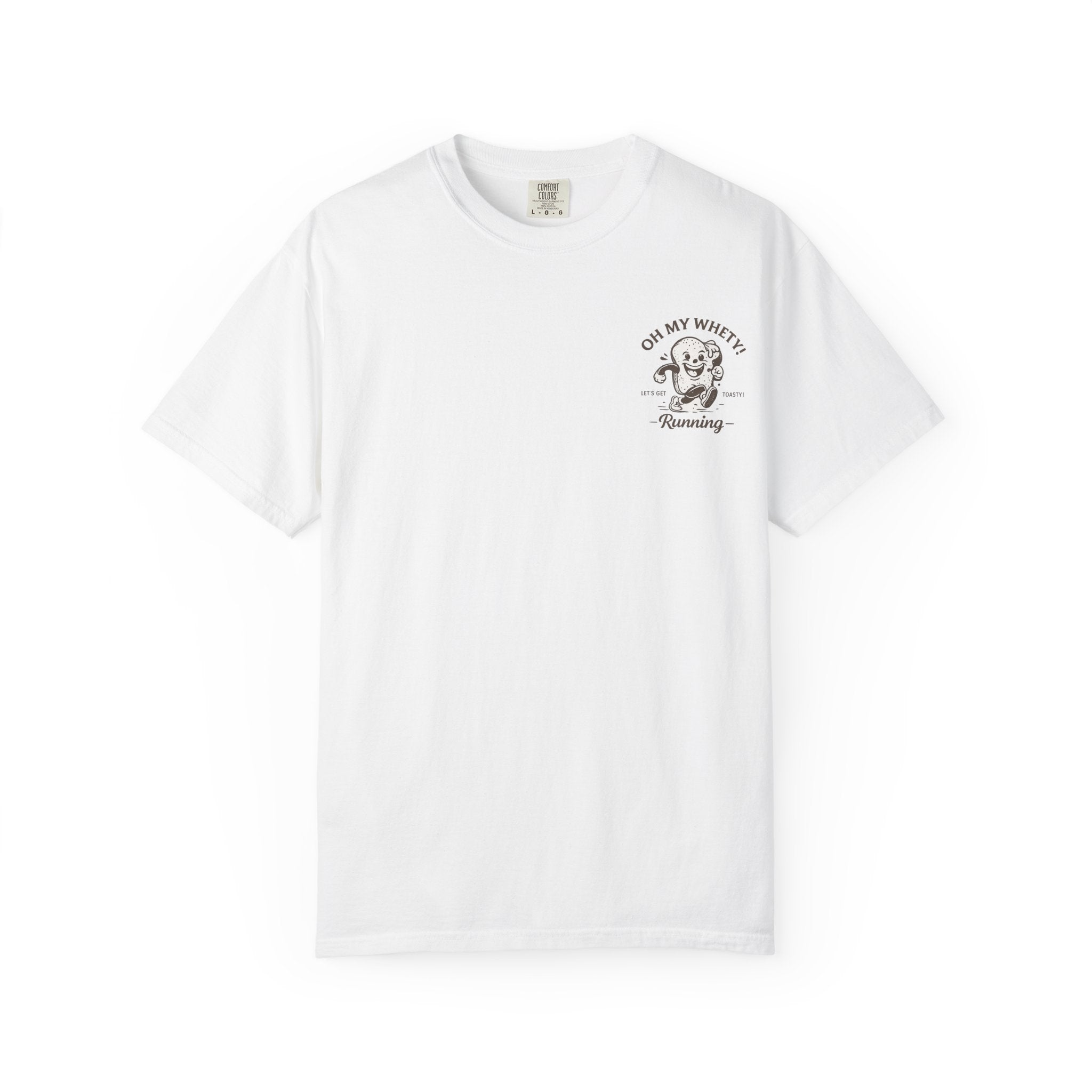 Vintage Surf Skull T-Shirt — "Oh My Whey" Retro Beach Graphic
