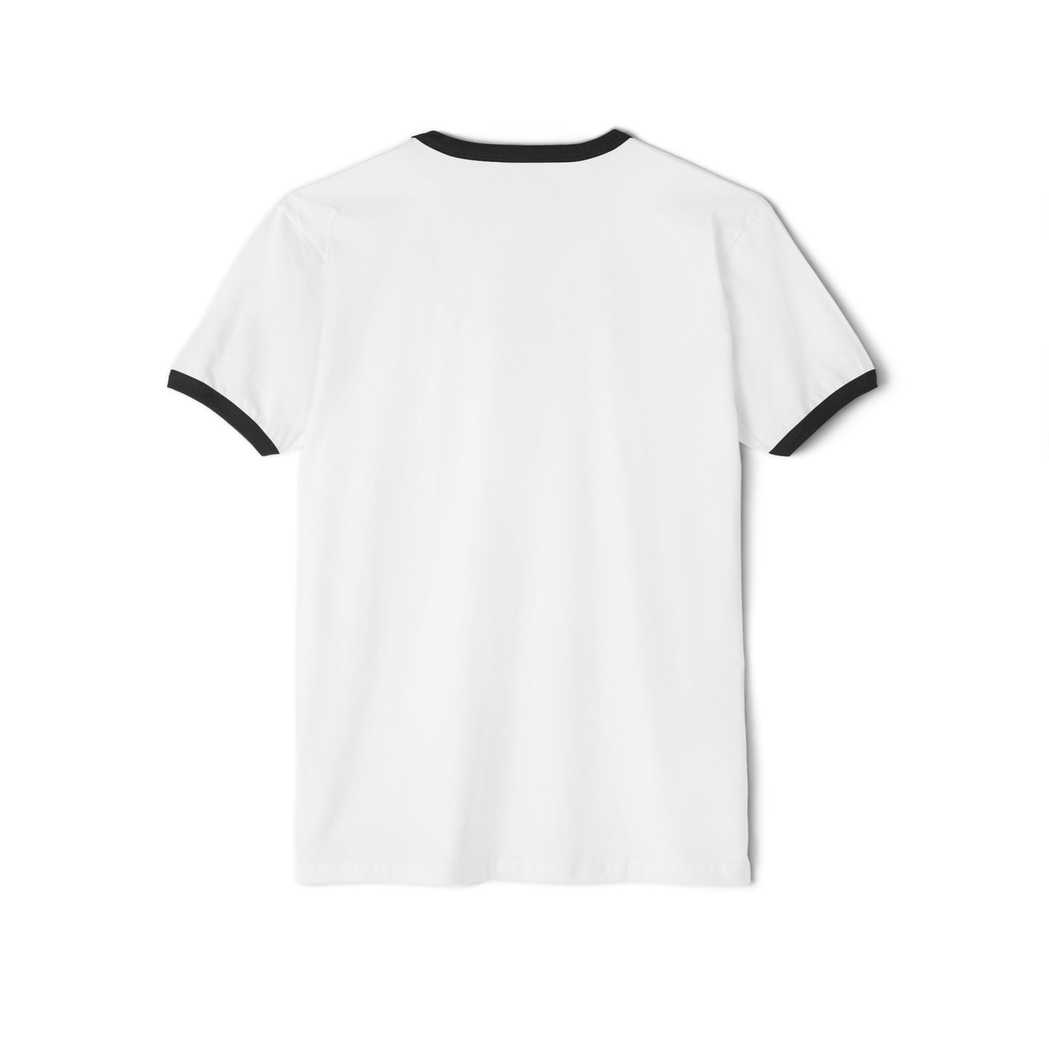 Actions Over Excuses Ringer T‑Shirt — Minimal Motivational Tee