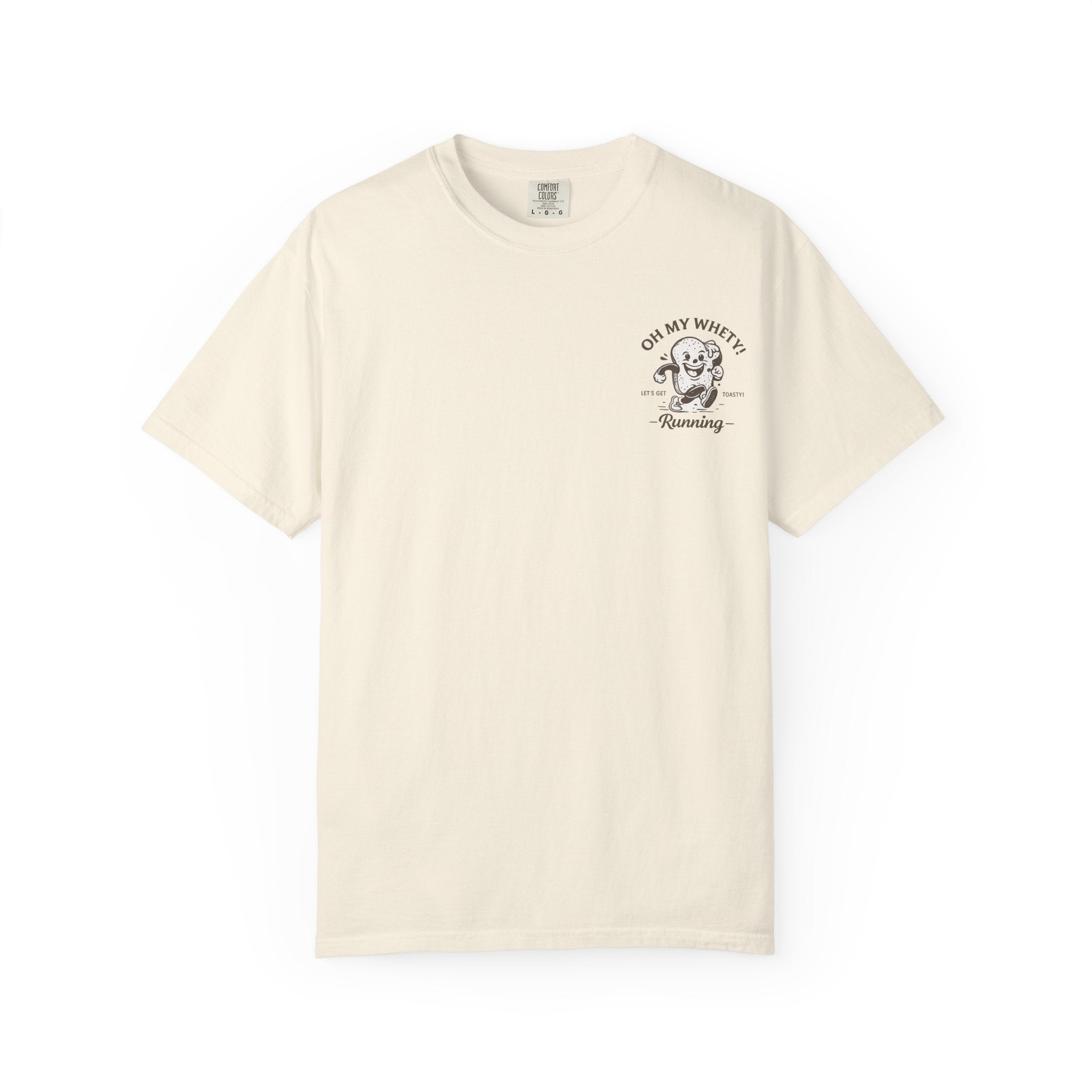 Vintage Surf Skull T-Shirt — "Oh My Whey" Retro Beach Graphic