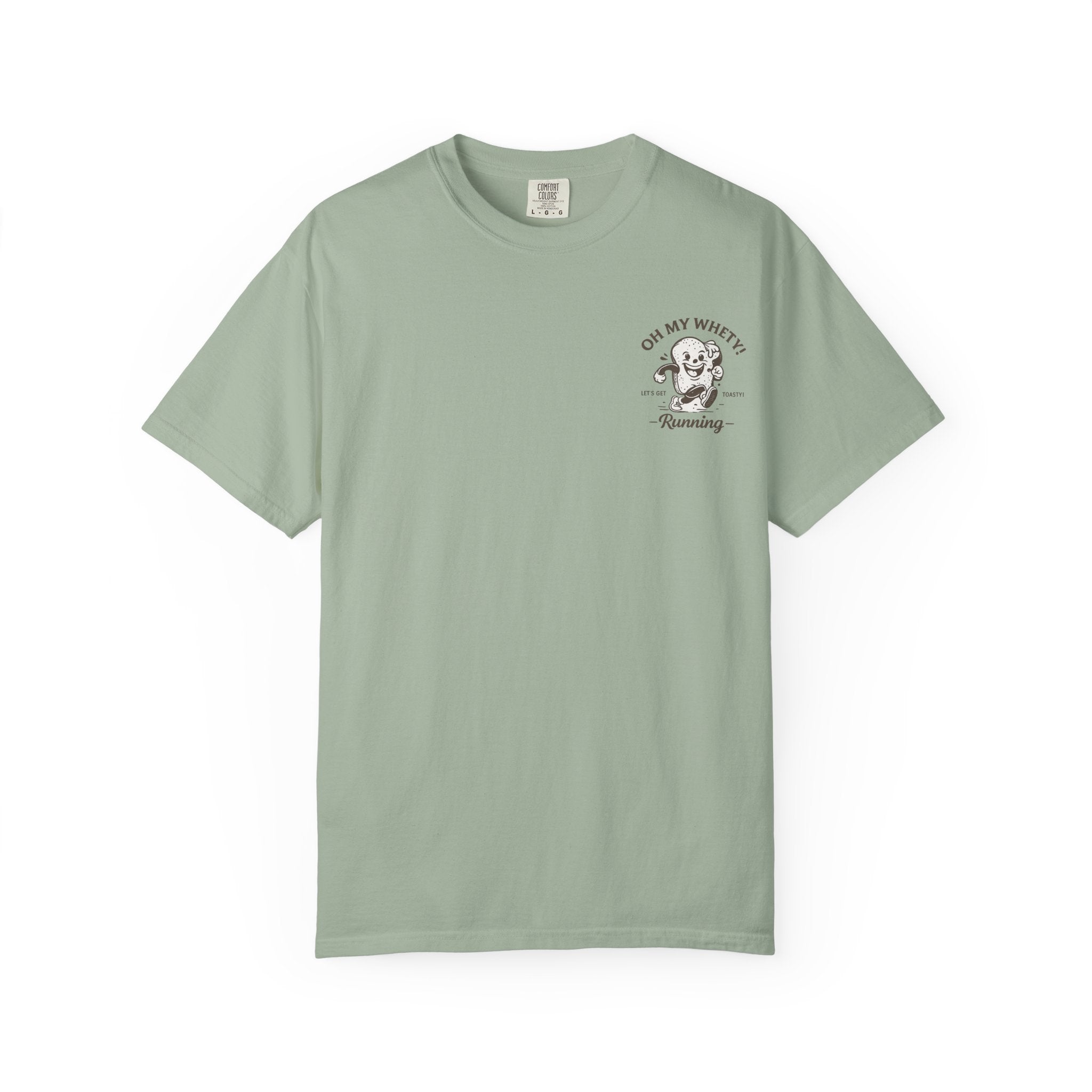 Vintage Surf Skull T-Shirt — "Oh My Whey" Retro Beach Graphic
