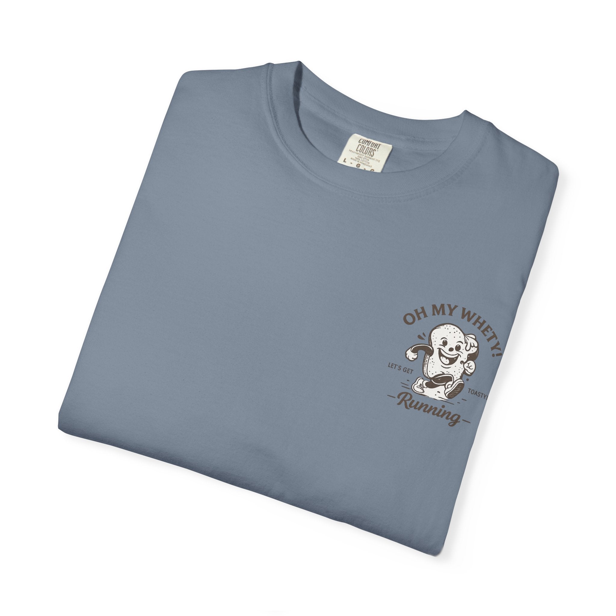 Vintage Surf Skull T-Shirt — "Oh My Whey" Retro Beach Graphic