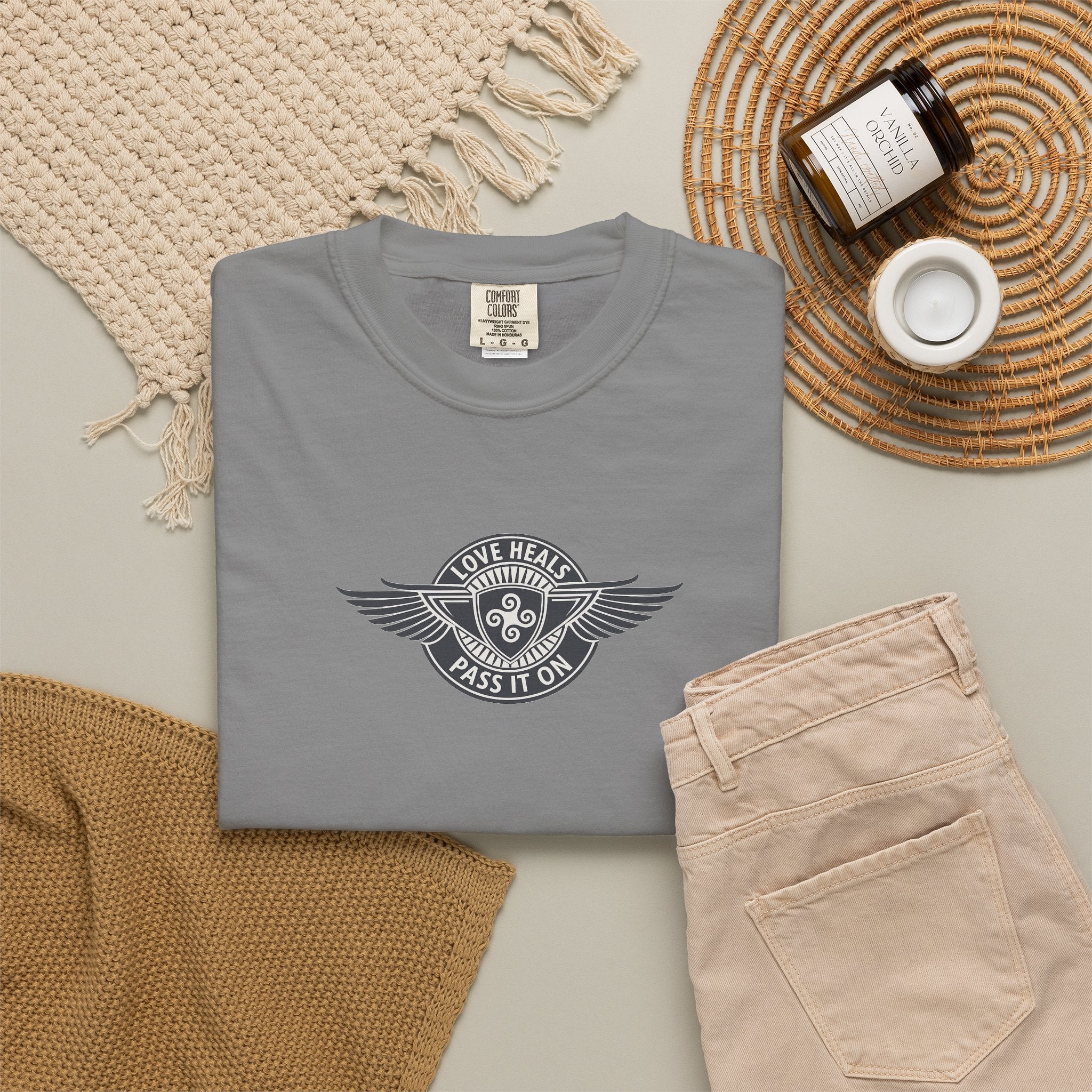 Vintage Winged Skull T-Shirt