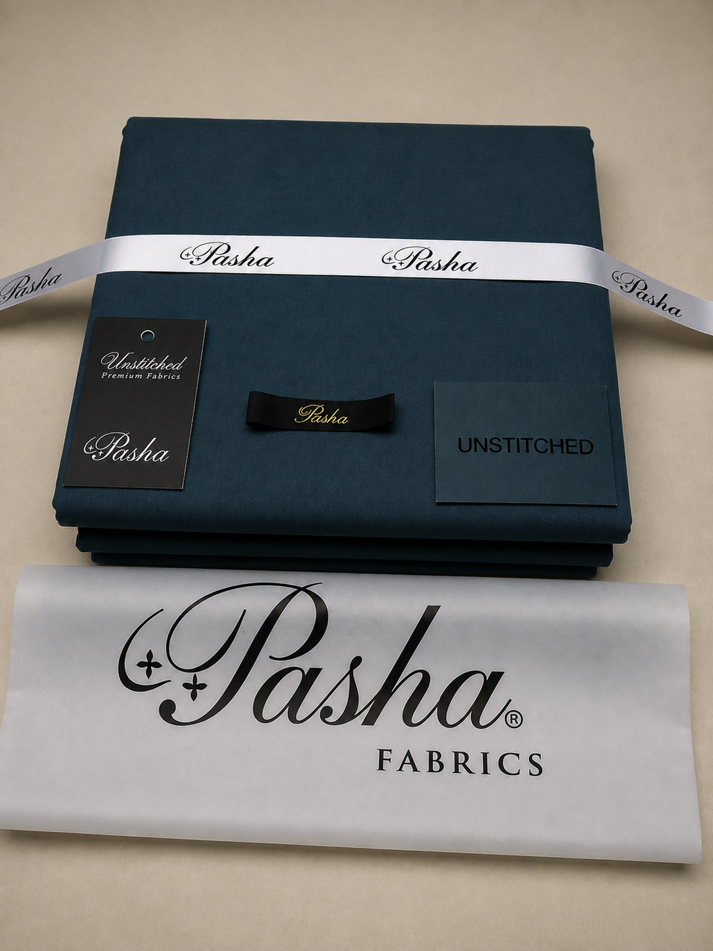 Pasha Fabrics Men's Premium Unstitched Suit ZINC