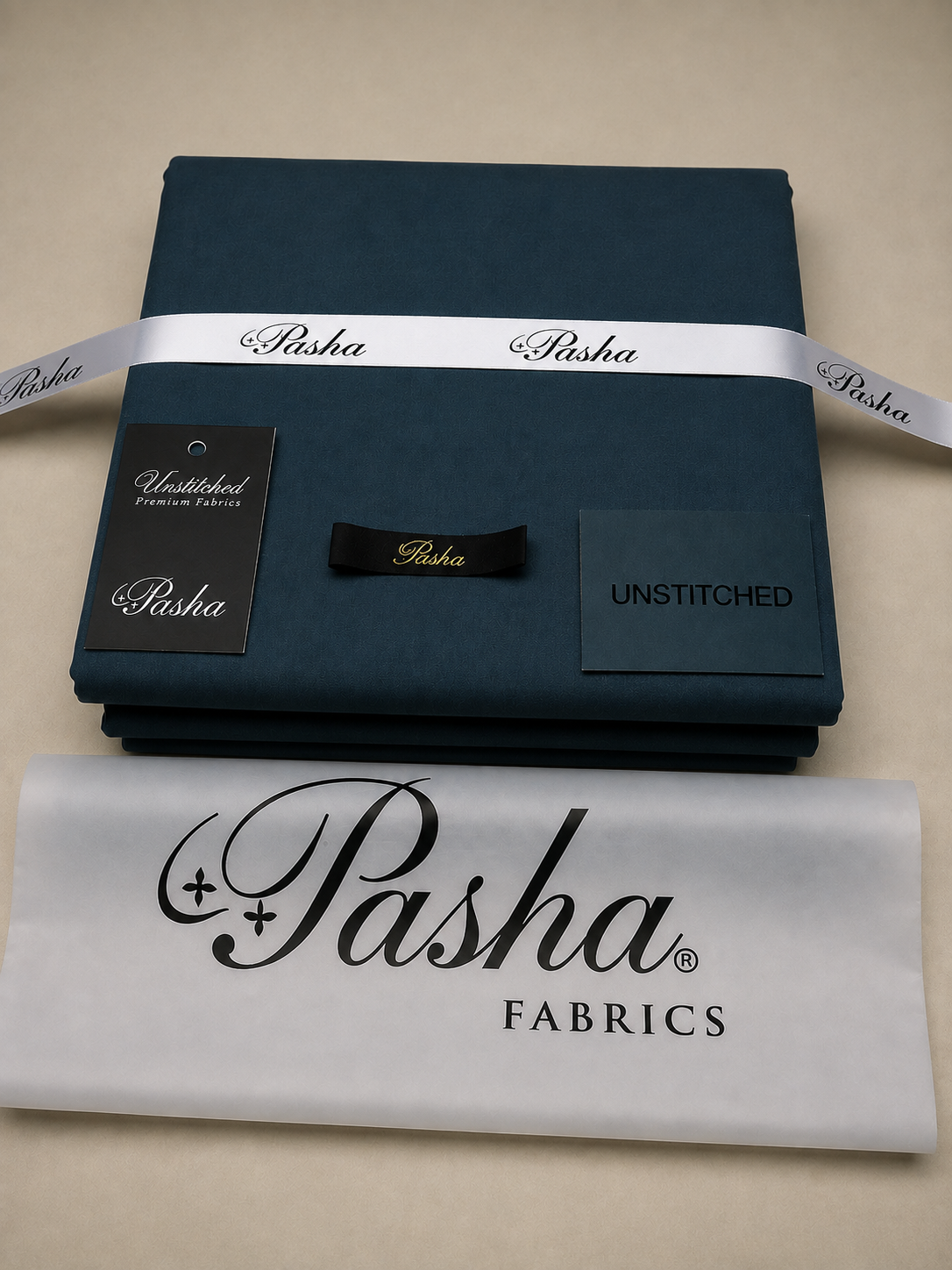 Pasha Fabrics Men's Premium Unstitched Suit ZINC